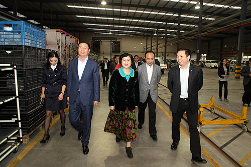 重庆市童小平副市长视察鑫源